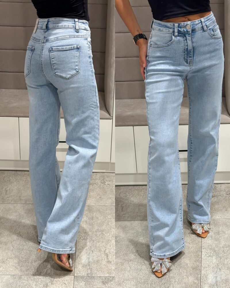 High waist flare jeans