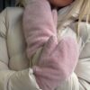 Меховые перчатки с мехом внутри