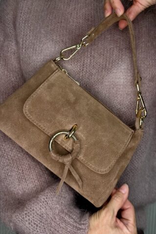 Naturaalsest nahast käekott