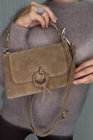 Naturaalsest nahast käekott