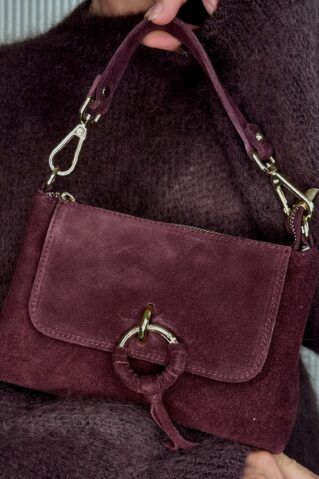 Naturaalsest nahast käekott