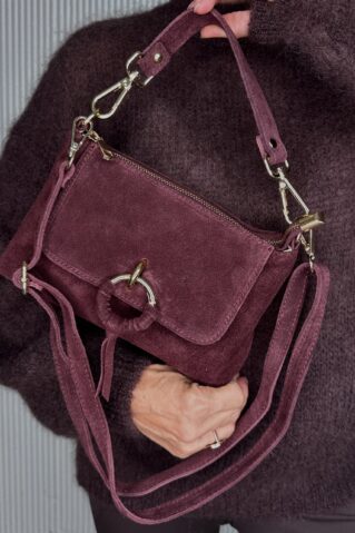 Naturaalsest nahast käekott