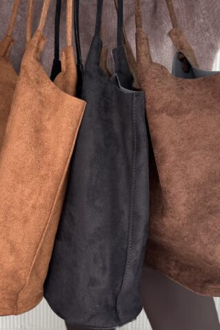 Seemisnahksest riidest käekott