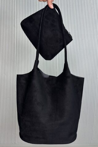 Seemisnahksest riidest käekott