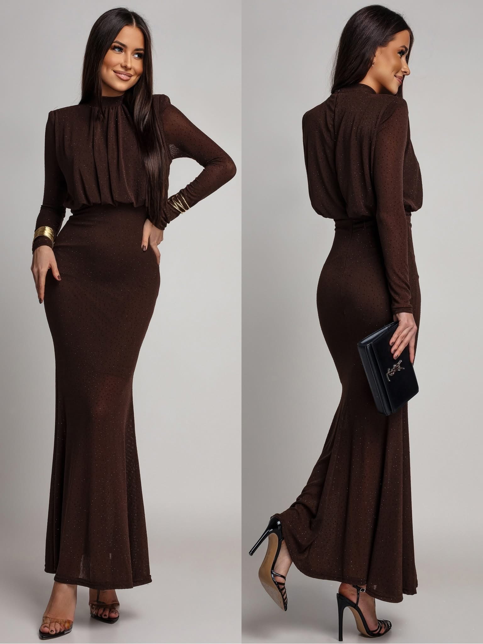 kivikestega kaunistatud maksikleit