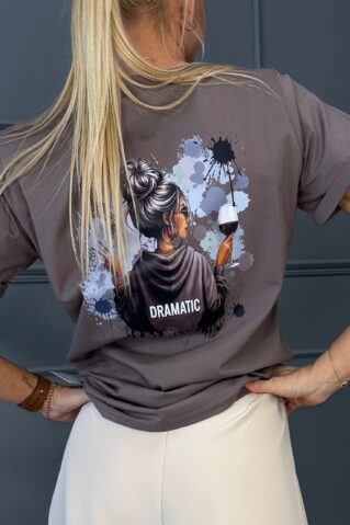 Oversize naiste T-särk – roosa, valge, helebeež, taupe ja must (XS–M)