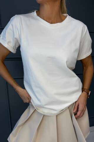 Oversize naiste T-särk – roosa, valge, helebeež, taupe ja must (XS–M)