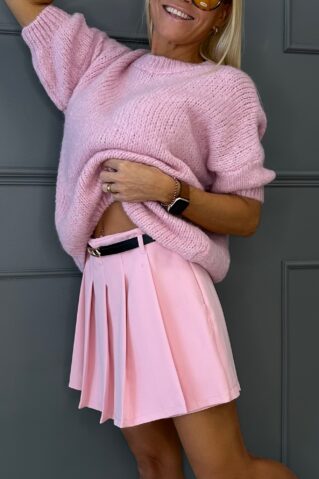 Pehme oversize lühikeste varrukatega kampsun