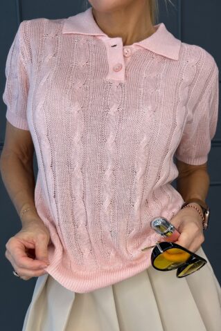 Pastelsetes toonides naiste pluus – helesinine, heleroosa, pastellkollane | XS–M