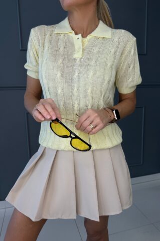 Pastelsetes toonides naiste pluus – helesinine, heleroosa, pastellkollane | XS–M