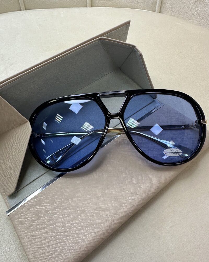 Trendy oversized sunglasses