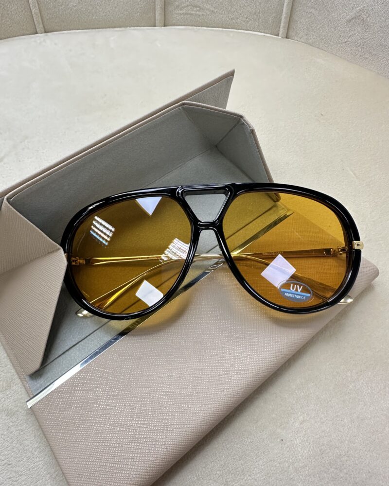 Trendy oversized sunglasses