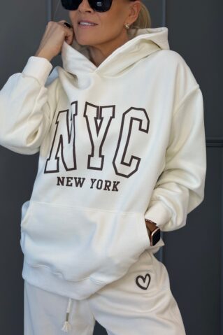 Pehme puuvillane naiste pusa kirjaga, mugav dressipluus igapäevaseks kandmiseks.