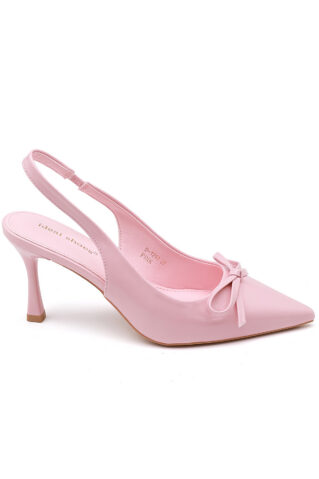 Elegantsed naiste kontsakingad roosas toonis 8 cm kontsaga pidulikeks sündmusteks.