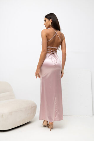 Kehasse hoidev korsettpaeltega maksikleit