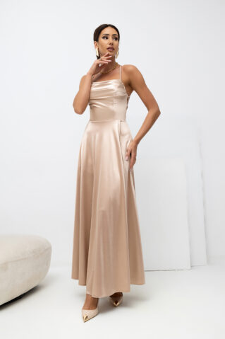 Luksuslik korsettpaeltega maksikleit